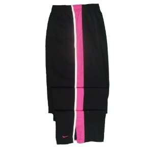  Nike Womens Active Training Track Pants Black Pink Size 