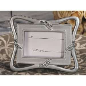  Wedding Favors Contemporary silver place card frame favor 