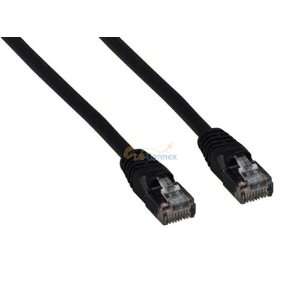  35ft Cat5e 350 MHz UTP Snagless Patch Cable, Black 