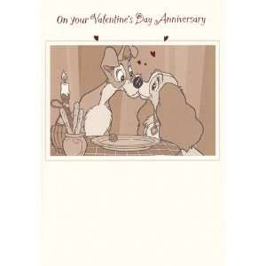 Greeting Card Valentines Day/ Anniversary Disney On Your Valentines 