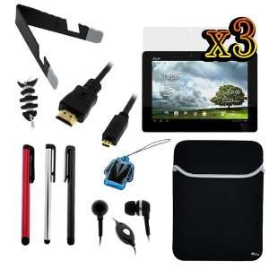12 Items Accessory Bundle for Asus TF201 10.1 Inch Eee Pad Transformer 