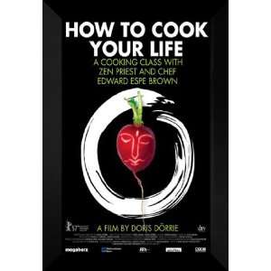   : How to Cook Your Life 27x40 FRAMED Movie Poster   B: Home & Kitchen