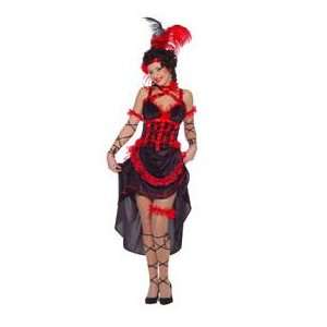  Palmers Ladies Costume: Saucy Saloon Girl: Toys & Games