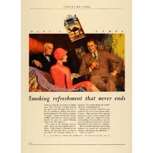  1927 Ad Camel Cigarettes R.J. Reynolds Winston Salem 