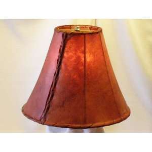  Red Rawhide Bell Lamp Shade 16 Home Improvement