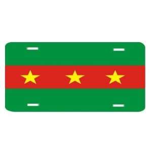  Ewe People Ghana Flag Vanity Auto License Plate 