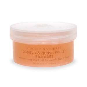  Cuccio Papaya & Guava Nectar Sea Salts 19.5oz Beauty
