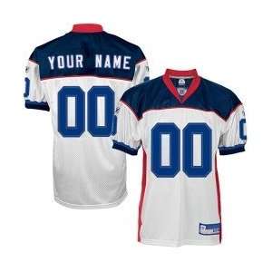   Bills White Authentic Customized Jersey:  Sports & Outdoors