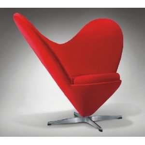   Red Swivel Chair Alphaville Seating Accent Collection