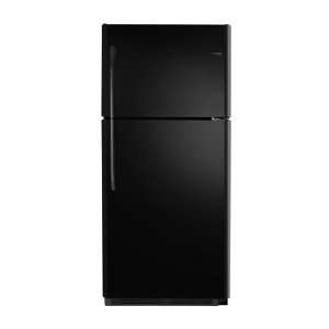   30 In. Black Freestanding Top Freezer Refrigerator: Home & Kitchen