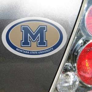  NCAA Montana State Bobcats Oval Magnet: Automotive