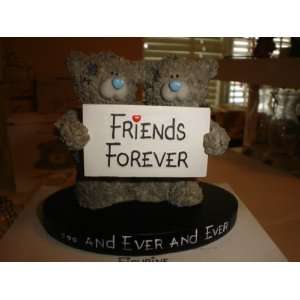  FRIENDS FOREVER BEAR FIGURINE NEW IN BOX: Everything Else