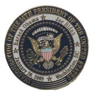 2009 Presidential Seal Lapel Pin OBAMA & BIDEN INAUGURATION   RARE