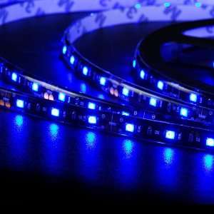 Flexible String 300 SMD LED Strip Rope Light 16.4FT Blue For Boutique 