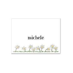  Micheles White Daisies Stationery