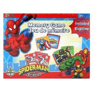  Marvel Spider Man & Friends Memory Game: Toys & Games