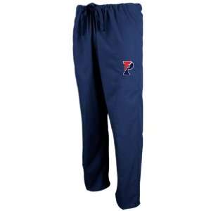  Pennsylvania Quakers Navy Blue Scrub Pants: Sports 