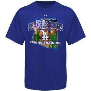  Blue 2010 MLB Spring Training Location T shirt