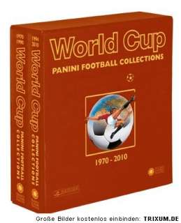 PANINI WORLD CUP FOOTBALL COLLECTIONS 1970   2010 NEW   