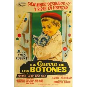 The War of the Buttons (1964) 27 x 40 Movie Poster Argentine Style A 