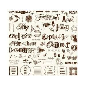 Fancy Pants Clear Stamps   Create a Calendar 