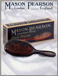 Mason Pearson Dark Ruby Hairbrush   Made in England  