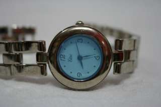 NEW old stock Round face Elise metal link watch, ship worldwide  