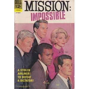  Comics   Mission Impossible #4 Comic Book (Oct 1968) Very 