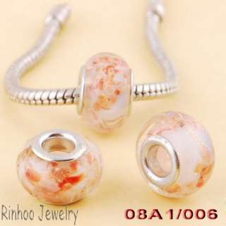    Dust Handmade Lampwork Murano Glass Spacer Charms Beads Finds  