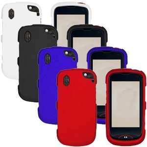   Red Protective Case Faceplate Cover for Pantech Hotshot P8992: Cell