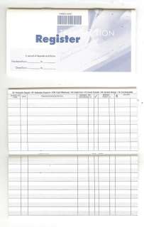 Personal Size Check Register  