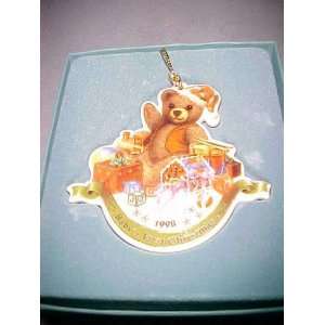  Lenox China 1998 Babys First Christmas Teddy Bear Ornament New 