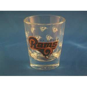  St Louis Rams 2 Oz Shot Glass: Sports & Outdoors