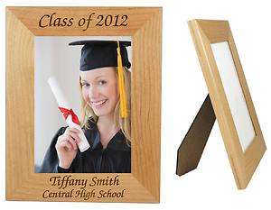 Personalized Graduation Photo Picture Frame 5 x 7 Vert.  