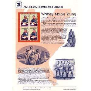   Stamps Whitney Moore Young Issued 1981 Scott # 1875 
