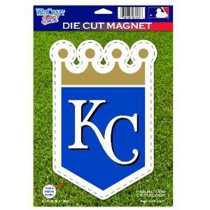  MLB Kansas City Royals Die Cut Logo Magnet: Sports 