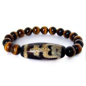   Bracelet with Tigers Eye Crystal Beads (for Kids) 