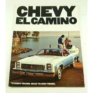   1977 77 Chevrolet Chevy EL CAMINO BROCHURE Classic SS 