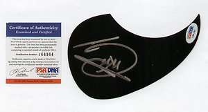 Barry Gibb autographed signed Guitar Pickguard PSA/DNA  