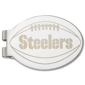  Pittsburgh Steelers Laser Etched Money Clip   Football 
