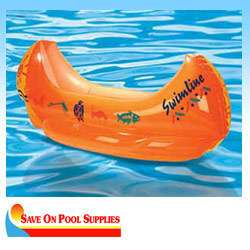 Inflatable Kids Canoe Swimming Pool Toy Float Lounge  