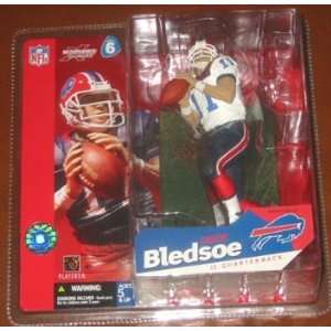 McFarlane NFL Series 6 Drew Bledsoe Buffalo Bills White Jersey Chase 