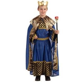  Kids Royal King Costume   Child Large: Toys & Games