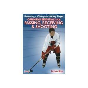 Hockey Player Offensive Essentials for Passing, Receiving & Shooting 