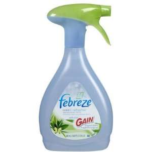 Febreze Fabric Refresher with Gain Gain Original Scent 27 oz (Quantity 