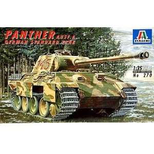    Panther Ausf A German Heavy Tank 1 35 Italeri: Toys & Games