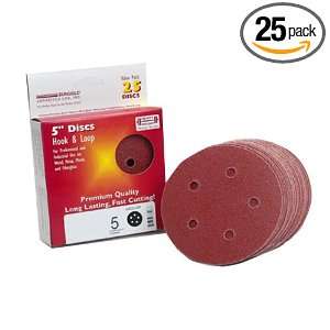 Sungold Abrasives 364117 5 Inch by 8 Hole 220 Grit HeavyWeight Paper 