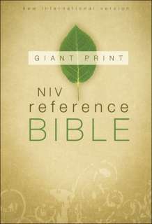 NIV Reference Bible Giant Print Hardcover Large Print New 