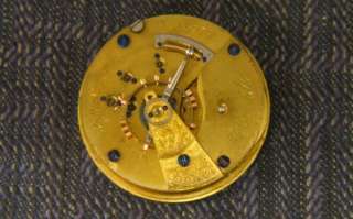 Elgin Pocket Watch Dial Movement Parts Repair  