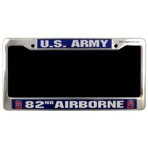   82nd Aa Airborne Armed Forces Military Navy and White Logo Automotive